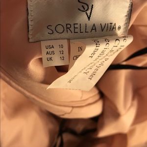 Sorella Vita bridesmaid dress blush